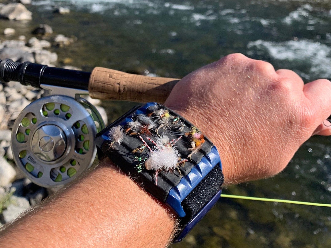 Patented Fly Fishing Accessory, Quickly Access Flies Right on Your Arm