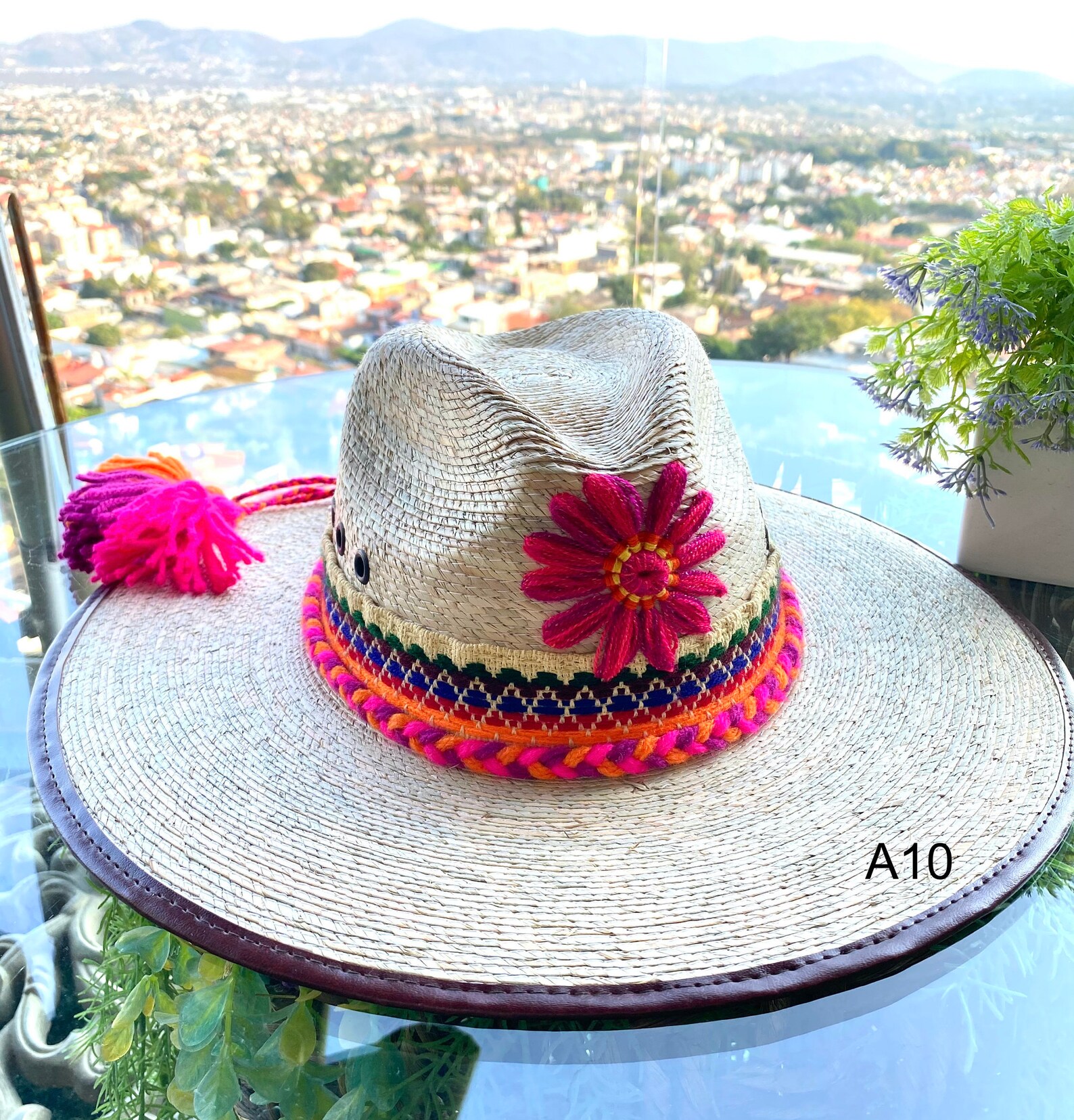 Sombrero mexicano hecho a mano /