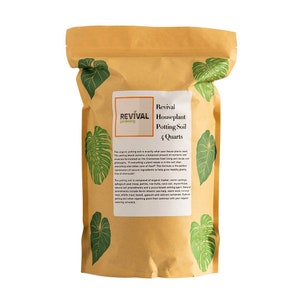 Houseplant Potting Soil - Natural Soil Amendments - 4 Quarts