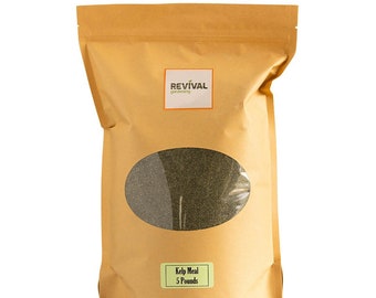 North Atlantic Kelp Meal - Natural Source of Plant Nutrients, 2 &  5 Pounds