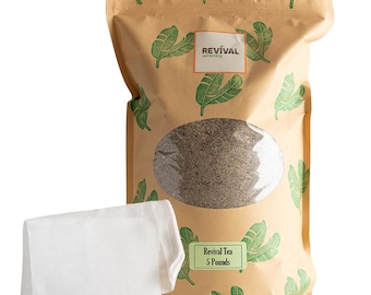 Revival Plant Tea - Organic Foliar Fertilizer, 2 & 5 Pounds