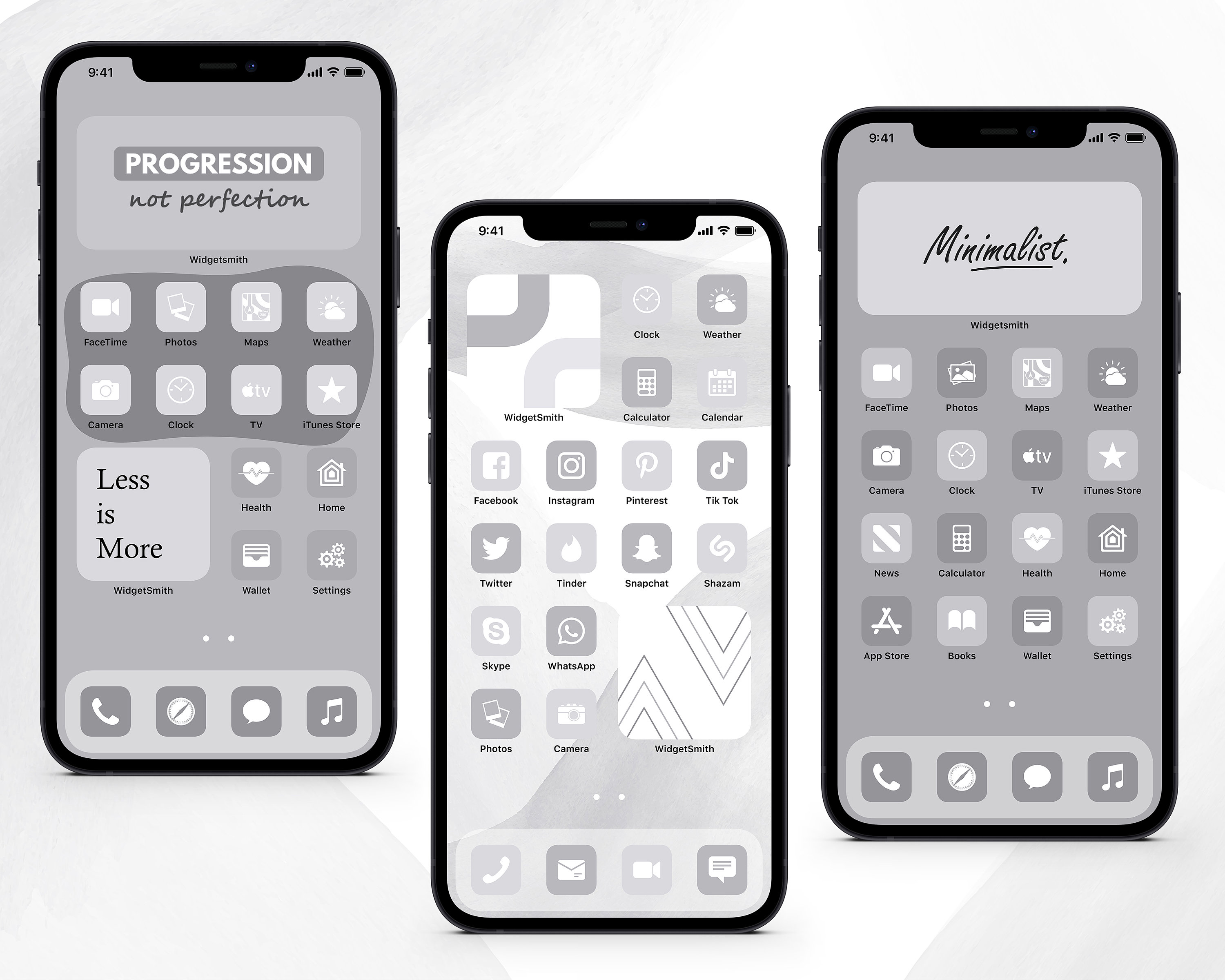 Minimalist Light Grey iPhone Ios 14 Ios 15 App Icons Pack Grey Aesthetic Icon Grey App Icon Gray