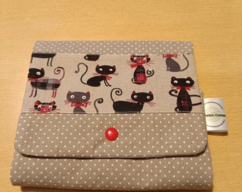 pochette avec barrettes