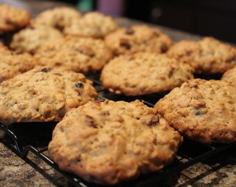 Oatmeal Raisin Cookies - Homemade Cookies