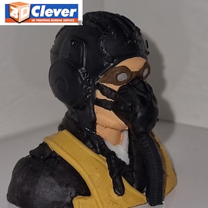 Highly-detailed Model Figure of a German WW2 Fighter  Pilot 35 mm high Scale 1:18 from 3Dclever