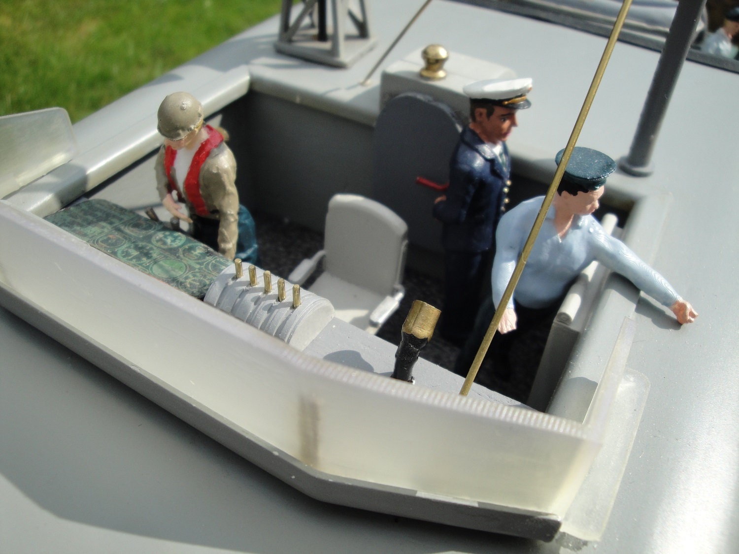 Model Figure of Helmsman 124 Scale Made by 3dclever G Gauge Etsy