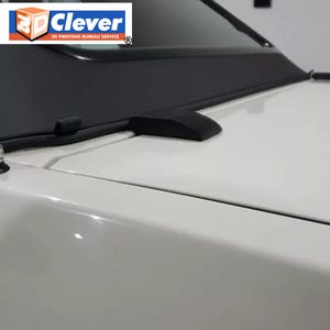 A pair of Ford Escort Mk3/4 Cabriolet Boot Hinge Covers is available from 3dclever