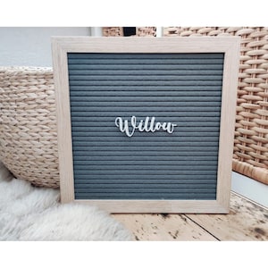 Tablero de letras personalizado, letras personalizadas,