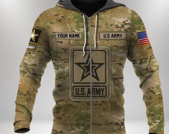 army style hoodie