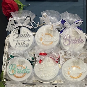 Bride/Bride Tribe Wedding Favor Bath Bombs