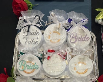 Bride/Bride Tribe Wedding Favor Bath Bombs