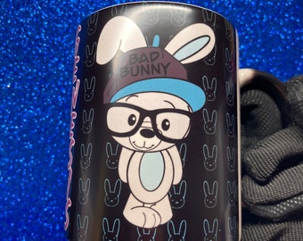 Bad Bunny Cartoon Mug Personalized