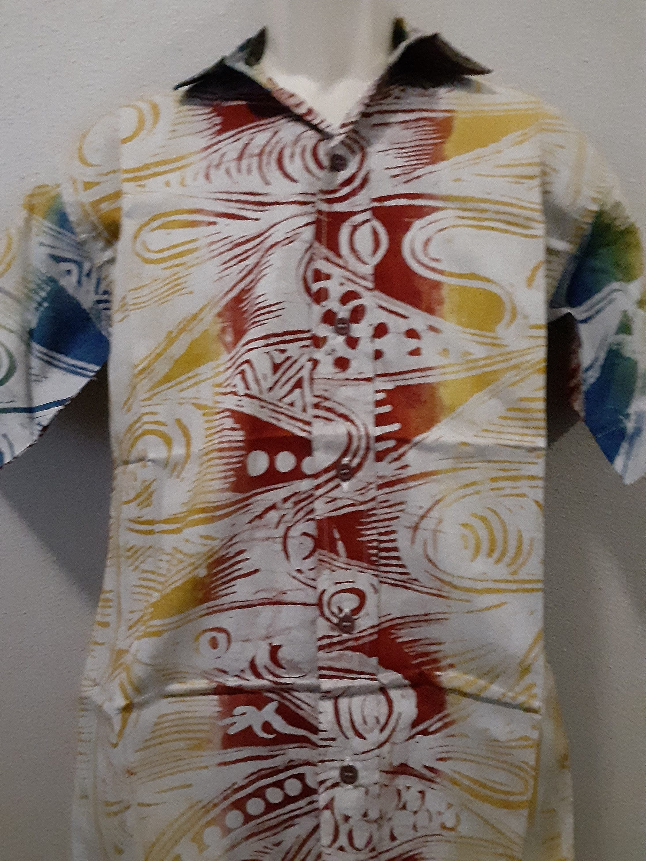 Batik Design Shirt. Etsy