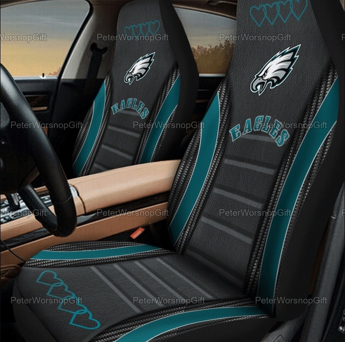 Philadelphia Eagles Car Seat Covers Philadelphia Eagles Etsy