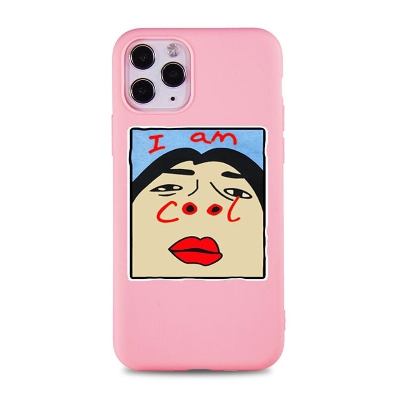 Cool Phone Case For iPhone 11 12 Pro SE 20 X Xs Max Xr 7 8 Plus Funny Cartoon Case Soft Silicone Fitted Accessorie Covers Funny Phone Case