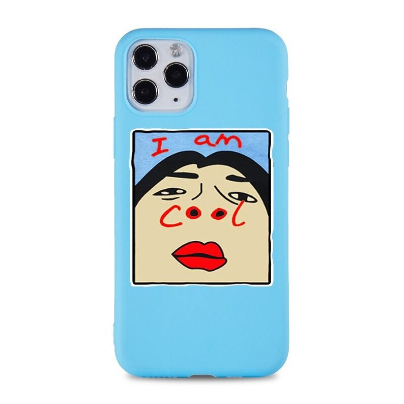 Cool Phone Case For iPhone 11 12 Pro SE 20 X Xs Max Xr 7 8 Plus Funny Cartoon Case Soft Silicone Fitted Accessorie Covers Funny Phone Case