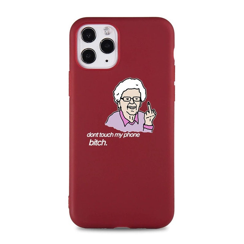 Cool Phone Case For iPhone 11 12 Pro SE 20 X Xs Max Xr 7 8 Plus Funny Cartoon Case Soft Silicone Fitted Accessorie Covers Funny Phone Case