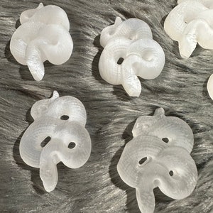 Selenite Crystal Snake | Selenite Carving Home Decor