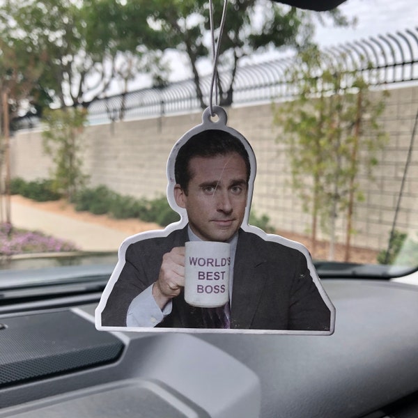 Michael Scott The Office Car Air Freshener