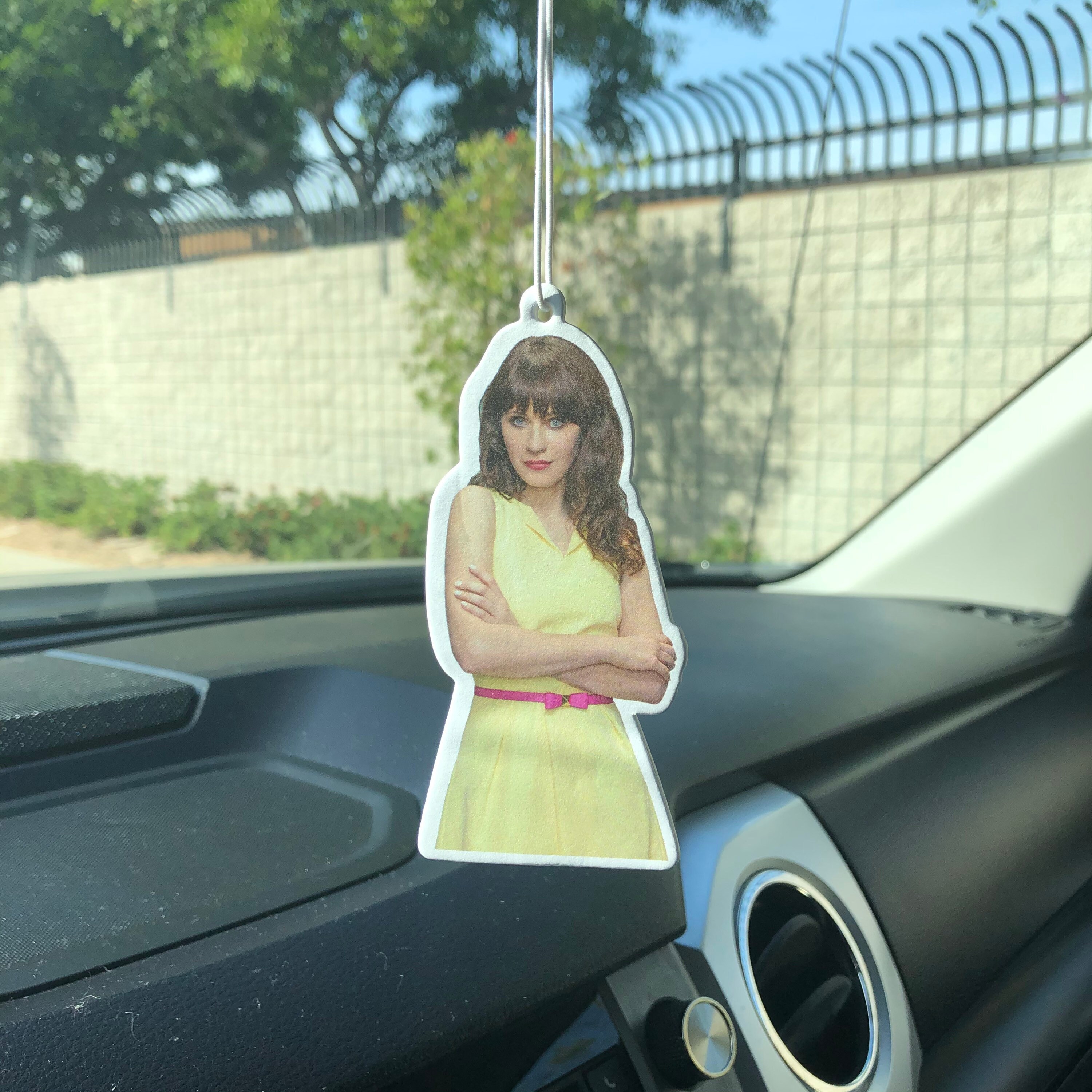 Zooey Deschanel Jess New Girl Car Air Freshener Etsy