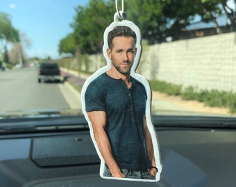 Ryan Reynolds Car Air Freshener, Actor Air Freshener, Deadpool Air Freshener,  Novelty Air Freshener, Wade Wilson Air Freshener Gift Present -  Finland