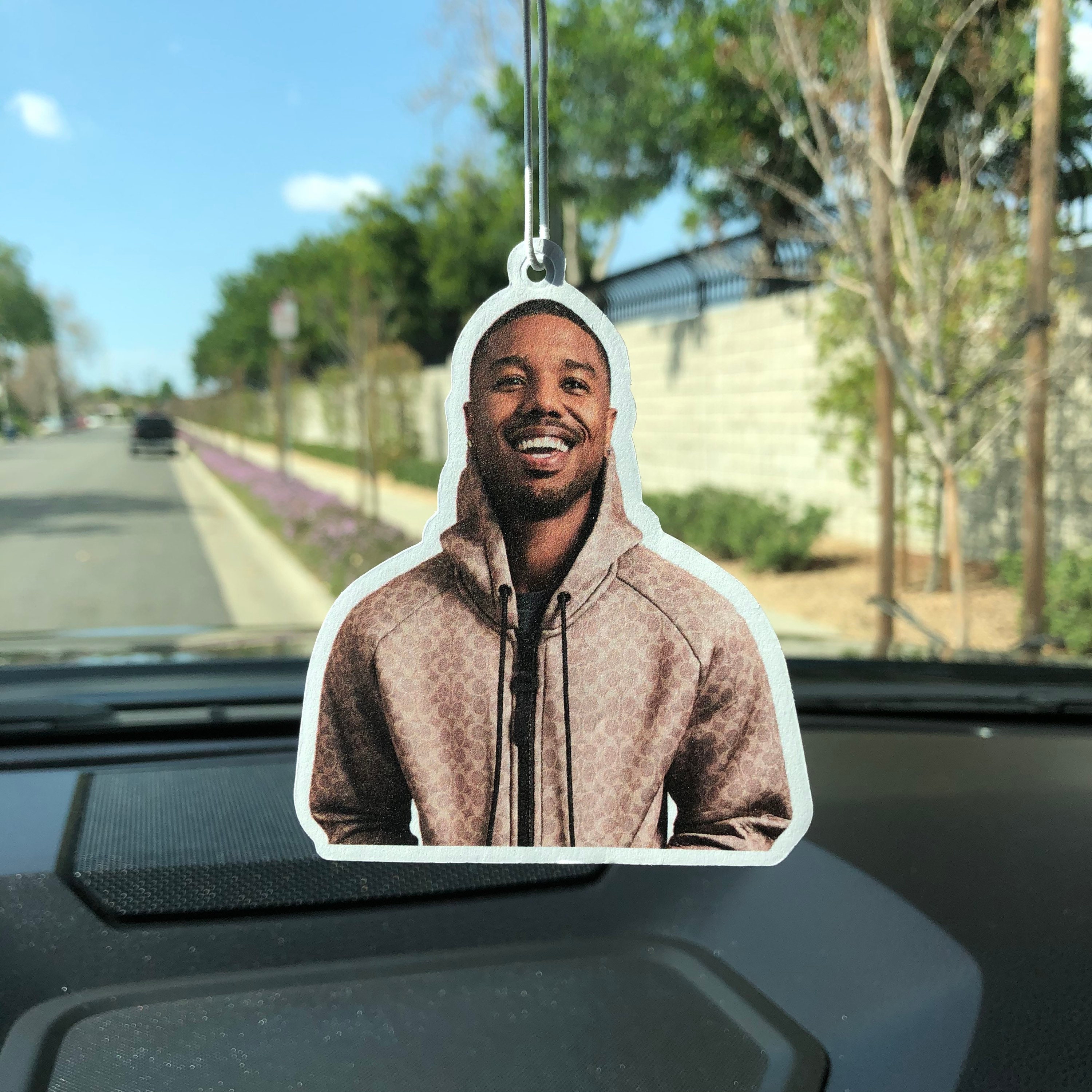 Michael B Jordan Car Air Freshener