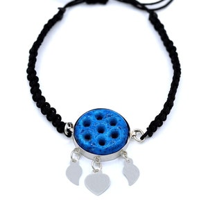 Evil Eye Bead, Evil Eye Bead Bracelet, Turquoise Stone Bracelet, Macrame Bracelet, Silver Bracelet, Reyyan Bracelet, Hercai, Reyyan,Handmade