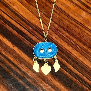 Assyrian Necklace, Syriac Necklace, Reyyan Pendant, Hercai Necklace, Süryani Nazar Boncuğu, Silver Necklace, Evil Eyes Syrian,Hercai,Reyyan