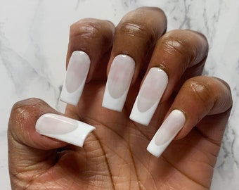 EVER NAIL / ネイルチップ ミルキーホワイトフレンチ EVER NAIL