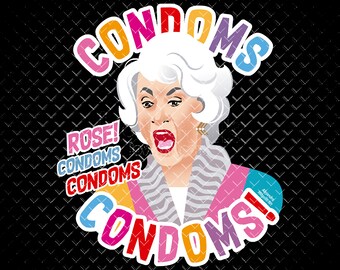 Condoms Please select! Rose || Dorothy Zbornak || Golden Girls Pin Badge or Magnet