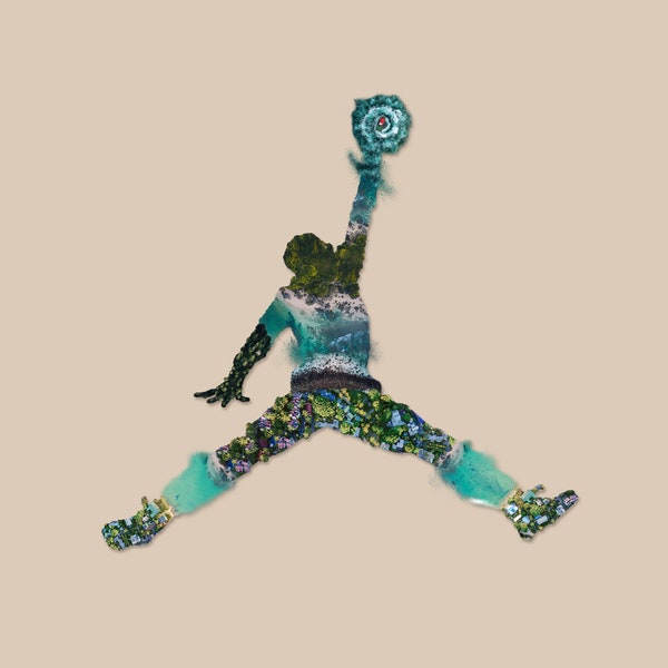 Poster DIN A4 'jumpman' Nike Jordan