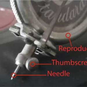 Steel Needles for Phonograph (CHOOSE TONE), for your Victor Victrola, Gramophone, Antique Phonograph Record Player