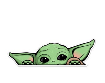 Download Yoda Decal Etsy