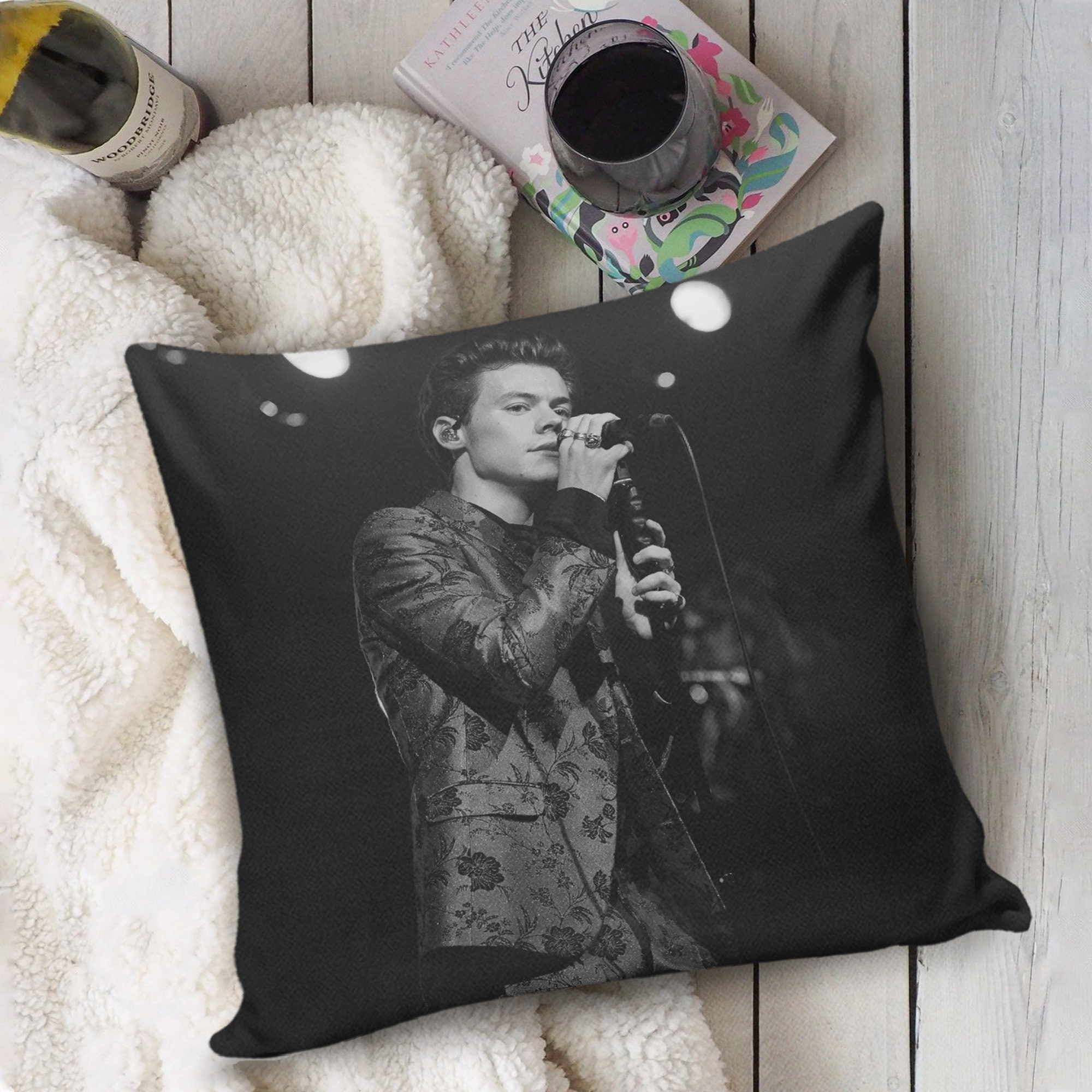 1D Pillow Harry Styles Pillow One Direction Inspired Pillow Etsy
