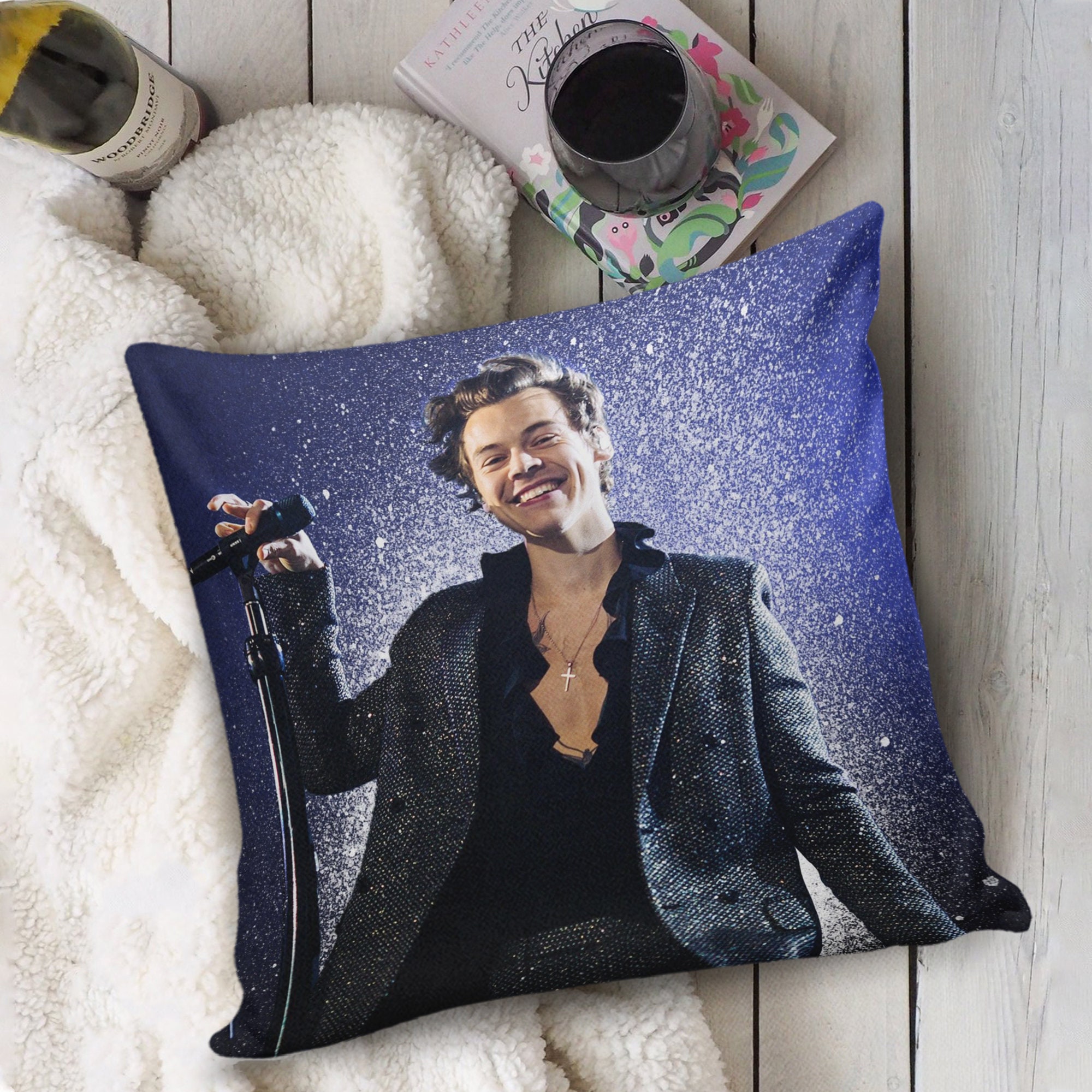 Harry Styles Pillow One Direction Inspired Pillow Gifts for Etsy