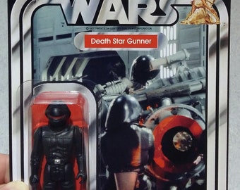 Death Star Gunner (star Wars) - Kenner Cardback - Etsy
