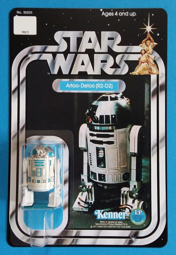 Artoo-detoo (R2-D2) - Star Wars - Kenner Cardback - Etsy
