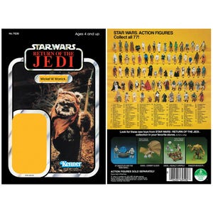 Wicket W. Warrick - Powrót Jedi - Wersja oryginalna - Kenner cardback
