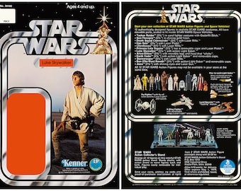 Luke Skywalker (Star Wars) - 12-Back Kenner cardback