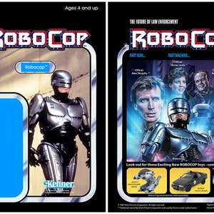 ROBOCOP (1987 Movie) - Kenner cardback