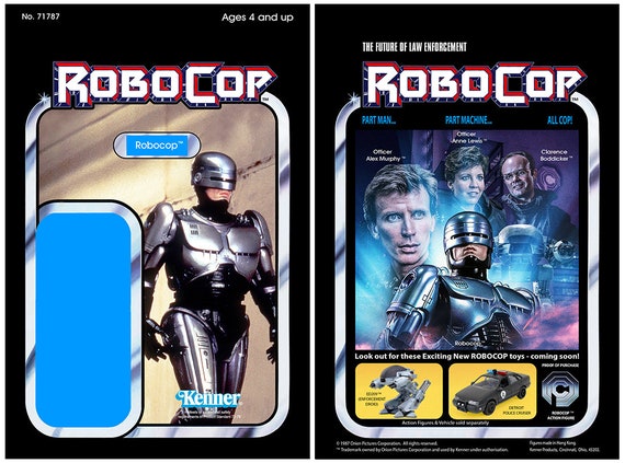 ROBOCOP (1987 Movie) - Kenner Cardback - Etsy