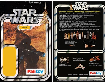 Jawa - Star Wars - PALITOY 12-Back cardback