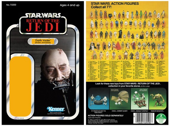 darth vader anakin skywalker figure 1983