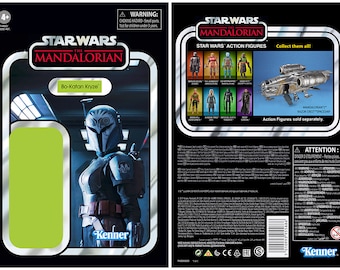 Bo-Katan Kryze - The Mandalorian - Alternate Retro Collection Kenner Cardback