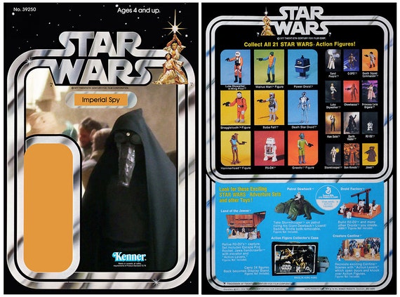 Imperial Spy - Garindan (star Wars) - Kenner Cardback - Etsy