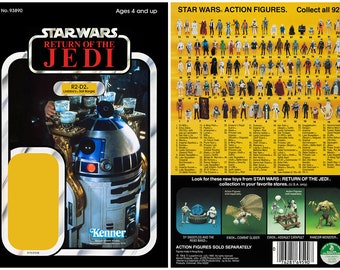 R2-D2 (jabba's Sail Barge) - Return of the Jedi - Kenner Cardback