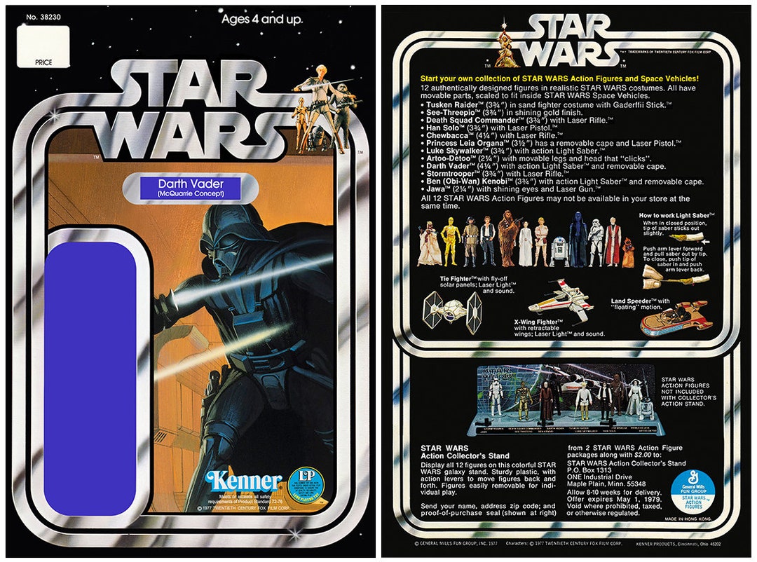 Darth Vader ralph Mcquarrie Concept Star Wars Alternate - Etsy