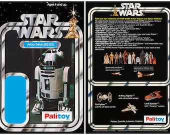 Artoo Detoo (R2-D2) - Star Wars - PALITOY 12-Back cardback