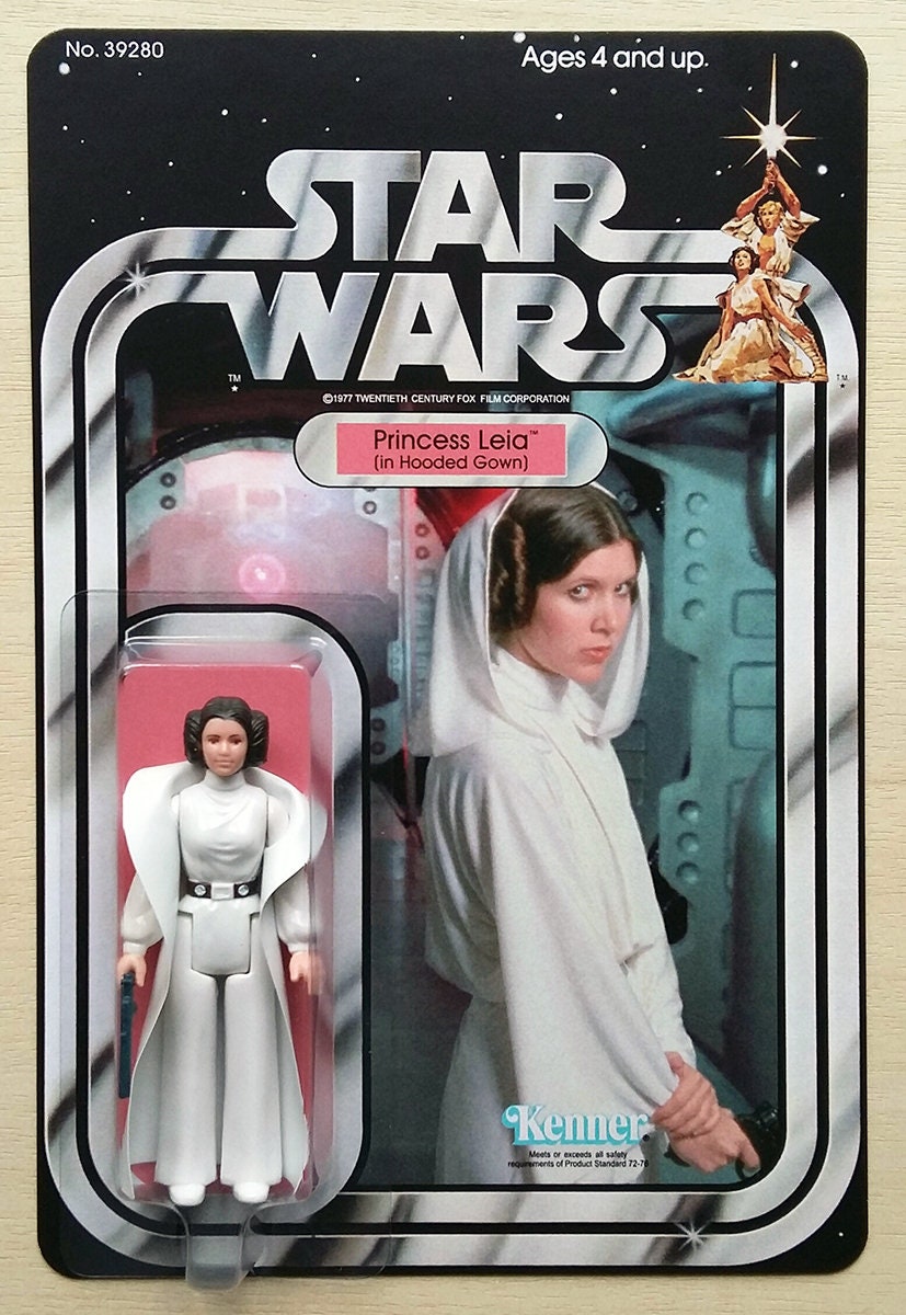 レイア姫（フード付きガウン着用） - スター・ウォーズ - ケナー社製