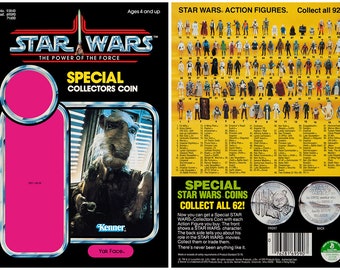 Power der Macht - Yak Gesicht - Alternate Kenner Cardback